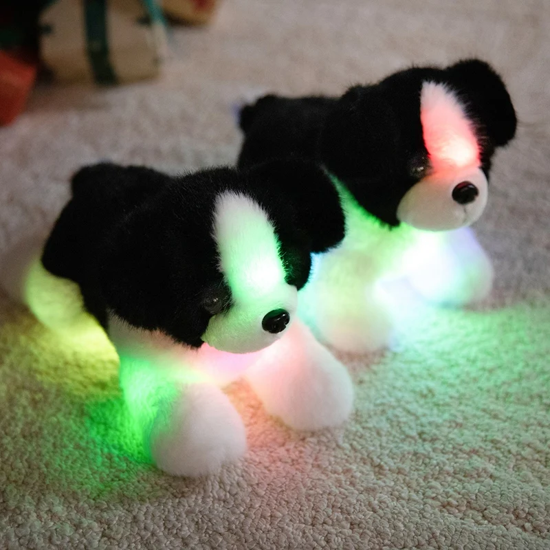 Light Up Border Collie Stuffed Animals Kawaii Dog Plush With LED Light Christmas Birthday Gift for Kids Boys Girl Hugging Toy
Light Up Border Collie Stuffed Animals Kawaii Dog Plush With LED Light Christmas Birthday Gift for Kids Boys Girl Hugging Toy