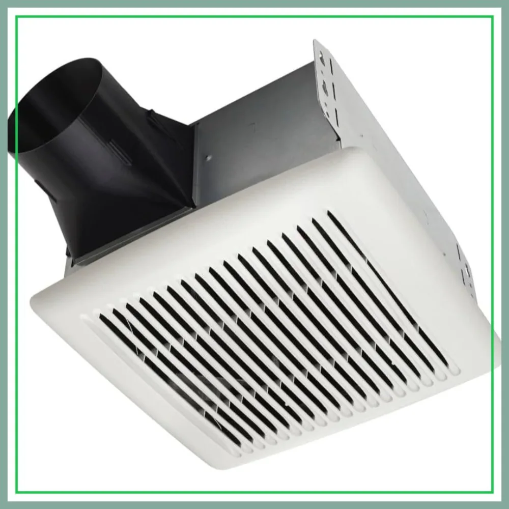 Powerful 110 CFM Bathroom Exhaust Fan, Quiet 1.0 Sones, Easy Install, Energy Star
Powerful 110 CFM Bathroom Exhaust Fan, Quiet 1.0 Sones, Easy Install, Energy Star