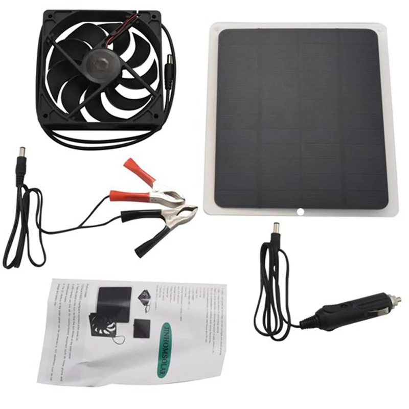 Mini Ventilator For Dog Chicken House Greenhouse RV Roof 10W Solar Panel Powered Fan
Mini Ventilator For Dog Chicken House Greenhouse RV Roof 10W Solar Panel Powered Fan