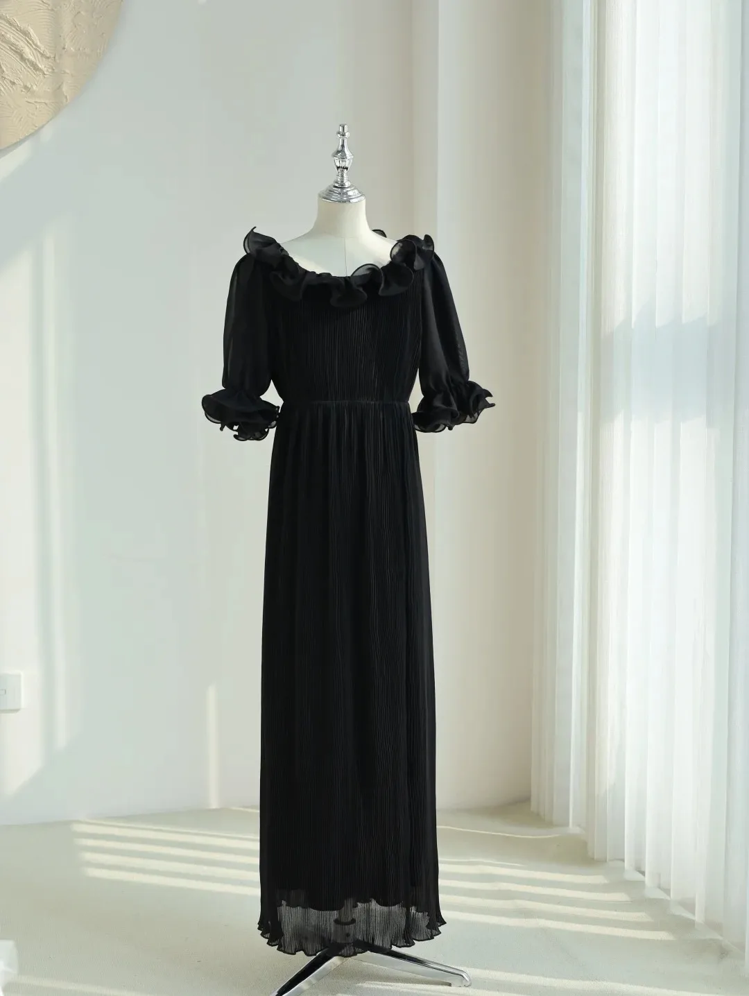 Flower Girl Dress Black chiffon Girl Wedding Dress Customized Girls' Recital Dress Girls Pageant Gown Junior Bridesmaid Dress
Flower Girl Dress Black chiffon Girl Wedding Dress Customized Girls' Recital Dress Girls Pageant Gown Junior Bridesmaid Dress