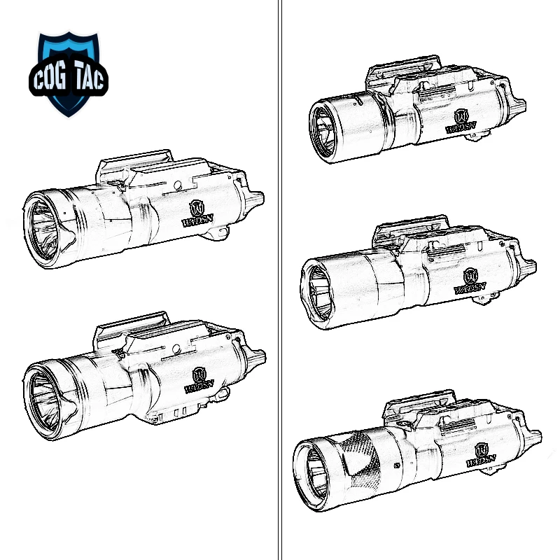 Surefir SF X300U X300 Ultra XH35 Strobe Flashlight Lanterna Torch PEQ X400 X400U X400V Dual function Three modes flashlight
Surefir SF X300U X300 Ultra XH35 Strobe Flashlight Lanterna Torch PEQ X400 X400U X400V Dual function Three modes flashlight