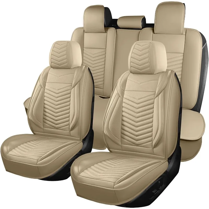 Breathable and Waterproof Leather Automotive Seat Covers for Cars,Anti-Slip Driver Seat Cover with Backrest for
Breathable and Waterproof Leather Automotive Seat Covers for Cars,Anti-Slip Driver Seat Cover with Backrest for