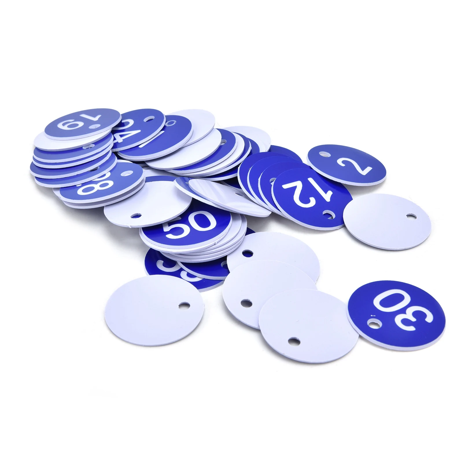 50Pcs Numbered Label 1-50 ABS Round Identification Tag for Beekeeping Livestock Breeding Farm Supplies
50Pcs Numbered Label 1-50 ABS Round Identification Tag for Beekeeping Livestock Breeding Farm Supplies