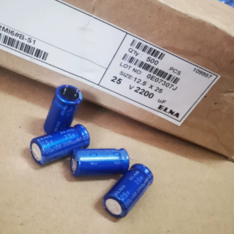 10PCS-100PCS 2200UF 25V Japanese Ina ELNA Audio Capacitor 25V2200UF 12.5 * 25 RE3 Short Pin
10PCS-100PCS 2200UF 25V Japanese Ina ELNA Audio Capacitor 25V2200UF 12.5 * 25 RE3 Short Pin