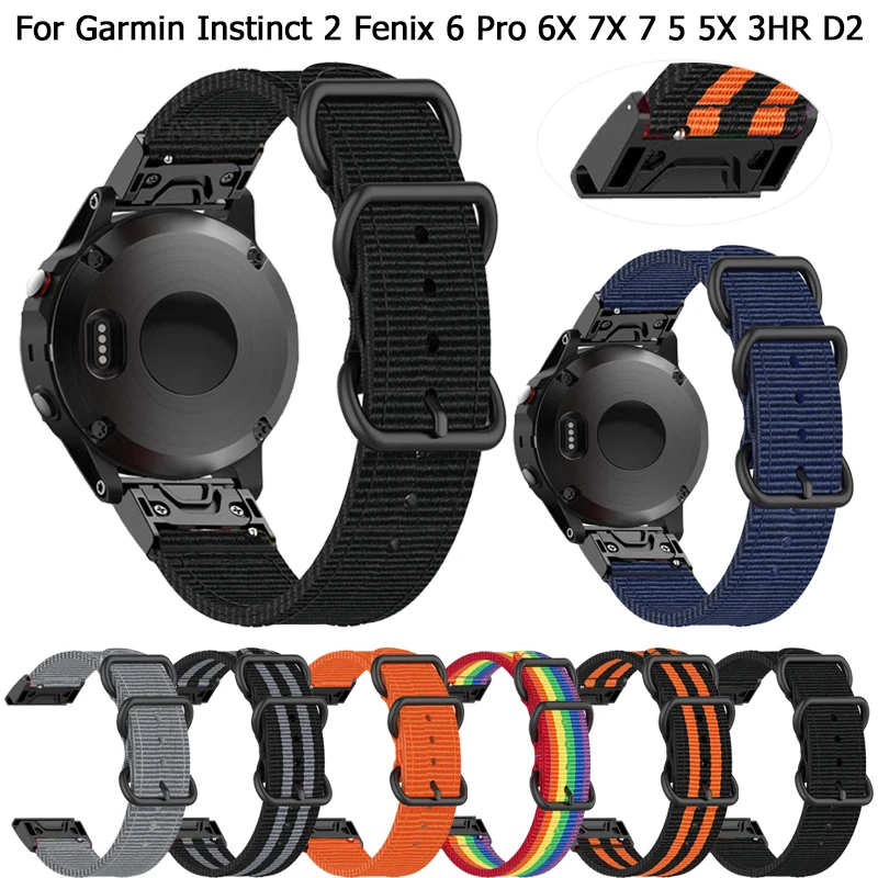 Ремешок быстросъемный для Garmin Fenix 3HR D2 Enduro 7X 6X 5 5X 6Pro 7 Epix, нейлоновый эластичный браслет для наручных часов, 22 26 мм, аксессуары
Ремешок быстросъемный для Garmin Fenix 3HR D2 Enduro 7X 6X 5 5X 6Pro 7 Epix, нейлоновый эластичный браслет для наручных часов, 22 26 мм, аксессуары