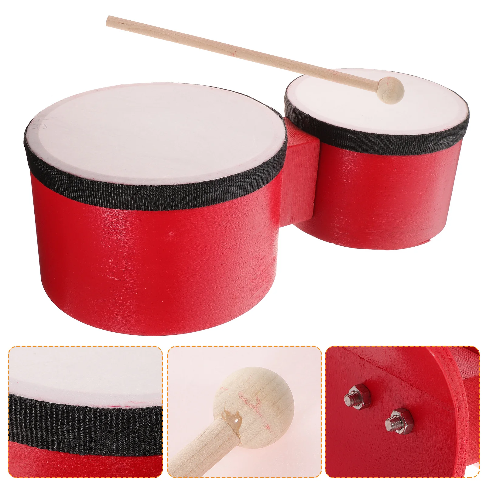 1Set Percussion Instrument Drum High Grade Material Compact Lightweight Drum for and Adults
1Set Percussion Instrument Drum High Grade Material Compact Lightweight Drum for and Adults