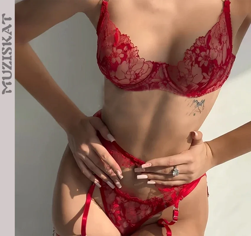 MUZISKAT 2024 New Hot Fashion Women's Lace Floral Embroidery Erotic Bra Set Of Four Or Five Pieces Onlyfans
MUZISKAT 2024 New Hot Fashion Women's Lace Floral Embroidery Erotic Bra Set Of Four Or Five Pieces Onlyfans