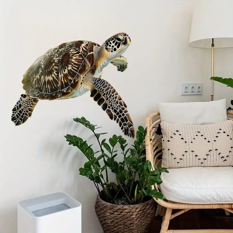 1pc Amazing Sea Turtle Sticker, Water-proof Home Wall Decal, Used for Wall, Bathroom, Cabinet, Door,Toilet, Car, Laptop
1pc Amazing Sea Turtle Sticker, Water-proof Home Wall Decal, Used for Wall, Bathroom, Cabinet, Door,Toilet, Car, Laptop