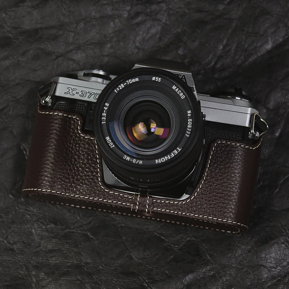 Handmade Half Case Leather Camera Half Case X370 Case Genuine Leather Cowhide Bag For Minolta X370 Case Leather Camera Strap
Handmade Half Case Leather Camera Half Case X370 Case Genuine Leather Cowhide Bag For Minolta X370 Case Leather Camera Strap
