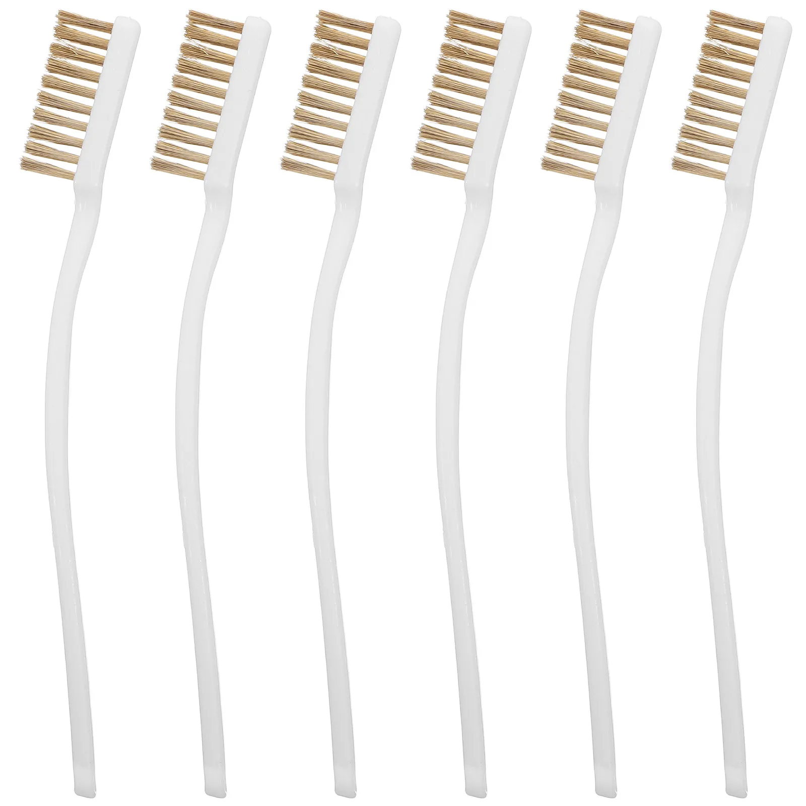 6Pcs Mini Curved Brass Wire Brush Set Nozzle Cleaner for 3D Printer Hot End Rust Removal Welding Slag Polishing Copper Wire
6Pcs Mini Curved Brass Wire Brush Set Nozzle Cleaner for 3D Printer Hot End Rust Removal Welding Slag Polishing Copper Wire