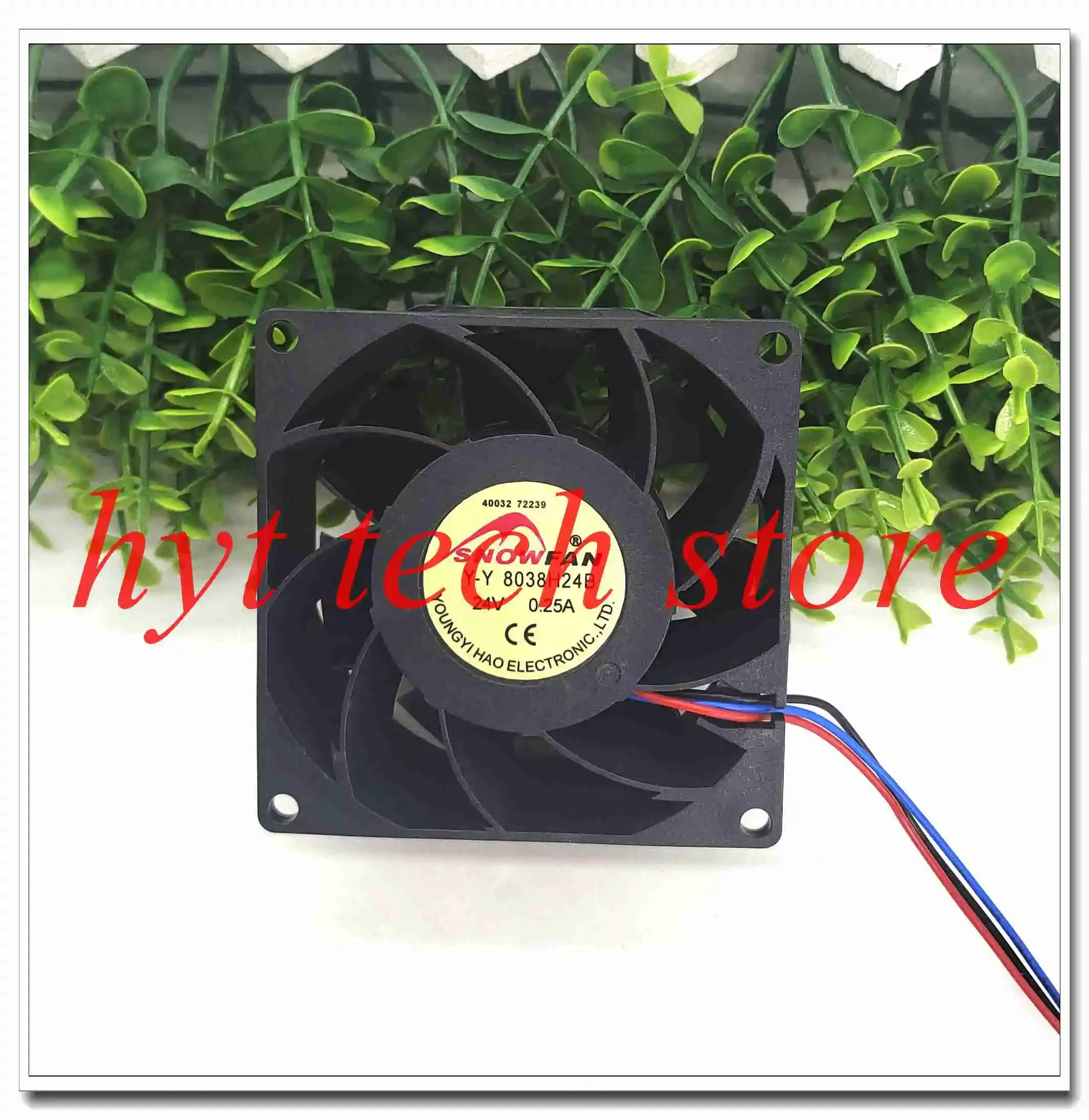 Supply SNOW FAN 8038H24B Y-Y 8038H24B DC24V 0.25A 3 wires Cooling fan,original in stock
Supply SNOW FAN 8038H24B Y-Y 8038H24B DC24V 0.25A 3 wires Cooling fan,original in stock