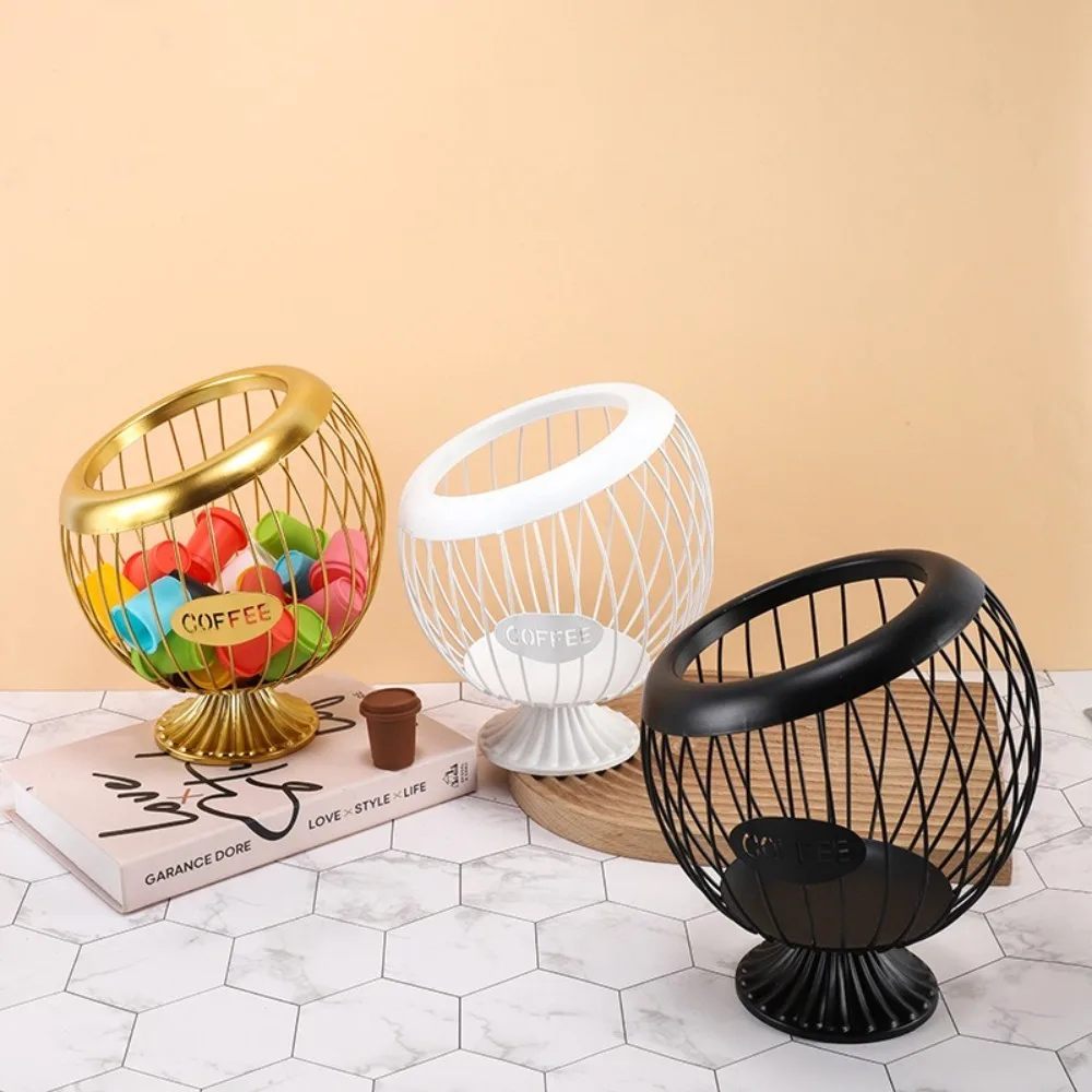 Creative Fruit Basket Iron Coffee Capsule Organizer Blue Snack Dried Fruit Storage Diagonal Basket Household Goods
Creative Fruit Basket Iron Coffee Capsule Organizer Blue Snack Dried Fruit Storage Diagonal Basket Household Goods