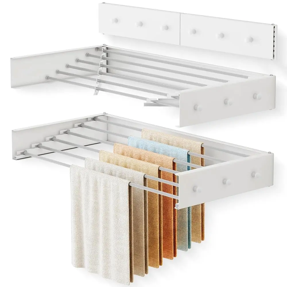 Free ShippingUpgrade Drying Rack Clothing,Clothes Drying Rack Wall Mounted,Laundry Drying Rack Wall Mount,Foldable,Collapsible,R
Free ShippingUpgrade Drying Rack Clothing,Clothes Drying Rack Wall Mounted,Laundry Drying Rack Wall Mount,Foldable,Collapsible,R