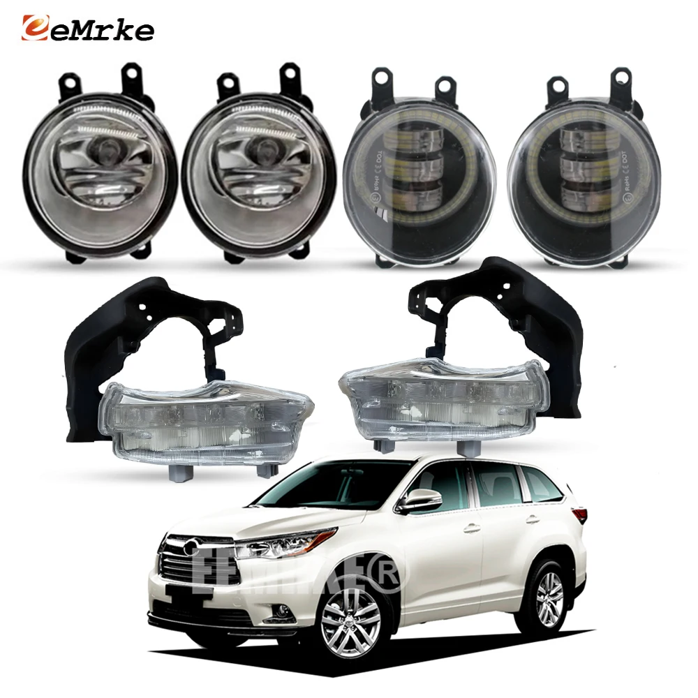 Halogen / Led Fog Lights PTF for Toyota Highlander Kluger 3 XU50 2014 2015 2016 Angel Eye DRL Fog Lampshade Frame Cover Grid
Halogen / Led Fog Lights PTF for Toyota Highlander Kluger 3 XU50 2014 2015 2016 Angel Eye DRL Fog Lampshade Frame Cover Grid