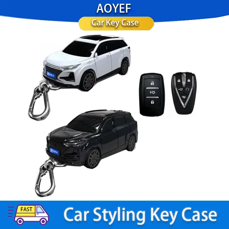 For Changan CS75 Remote Smart Key Cover Car Model Key Protective Case Creative Personalized Gift Key Fob Pack Buckle Accessories
For Changan CS75 Remote Smart Key Cover Car Model Key Protective Case Creative Personalized Gift Key Fob Pack Buckle Accessories