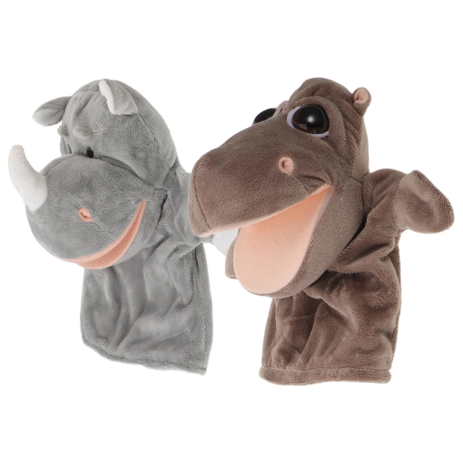 2Pcs Parent Child Interactive Hand Puppets Animal Shapes Hippo Rhinoceros Storytelling Role Play Educational Family Interaction
2Pcs Parent Child Interactive Hand Puppets Animal Shapes Hippo Rhinoceros Storytelling Role Play Educational Family Interaction
