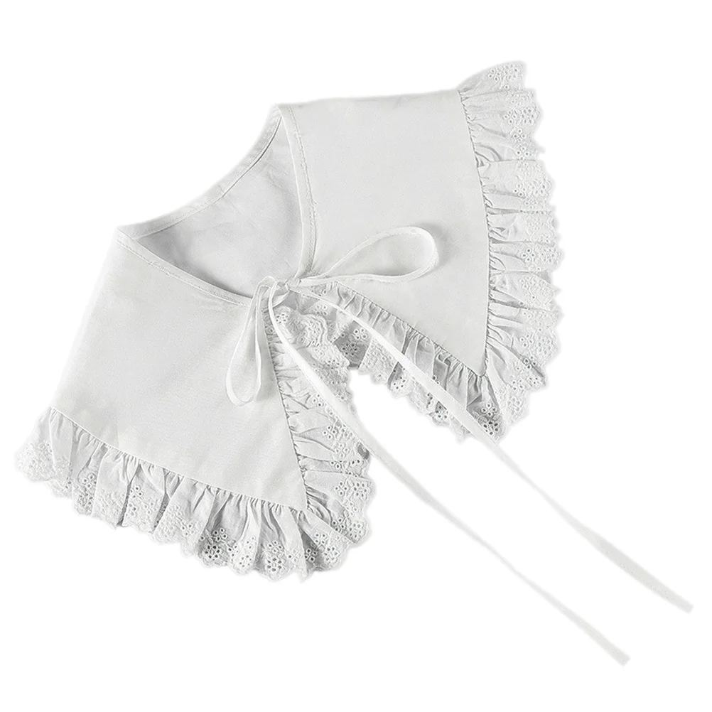 Embroidered Lace Collar Women Fashion Fake Collar All-Match Decor for Collarless Clothes Exquisite Gift Lady Costume Accessories
Embroidered Lace Collar Women Fashion Fake Collar All-Match Decor for Collarless Clothes Exquisite Gift Lady Costume Accessories