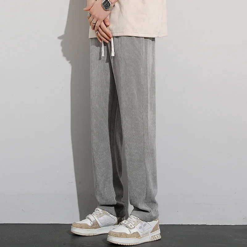 New Men's High-quality Corduroy Pants For Outdoor Sports Leisure Fashionable Trendy Breathable and Loose Straight Leg Pants
New Men's High-quality Corduroy Pants For Outdoor Sports Leisure Fashionable Trendy Breathable and Loose Straight Leg Pants