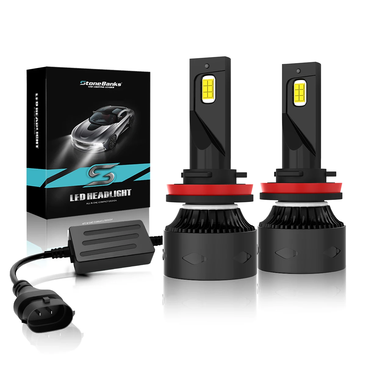 12V 3000K 6000K Mini LED Headlight Bulbs with EMC Anti Interference Compact Size for H4 H13 9004 9007 880 881 H27 5202
12V 3000K 6000K Mini LED Headlight Bulbs with EMC Anti Interference Compact Size for H4 H13 9004 9007 880 881 H27 5202