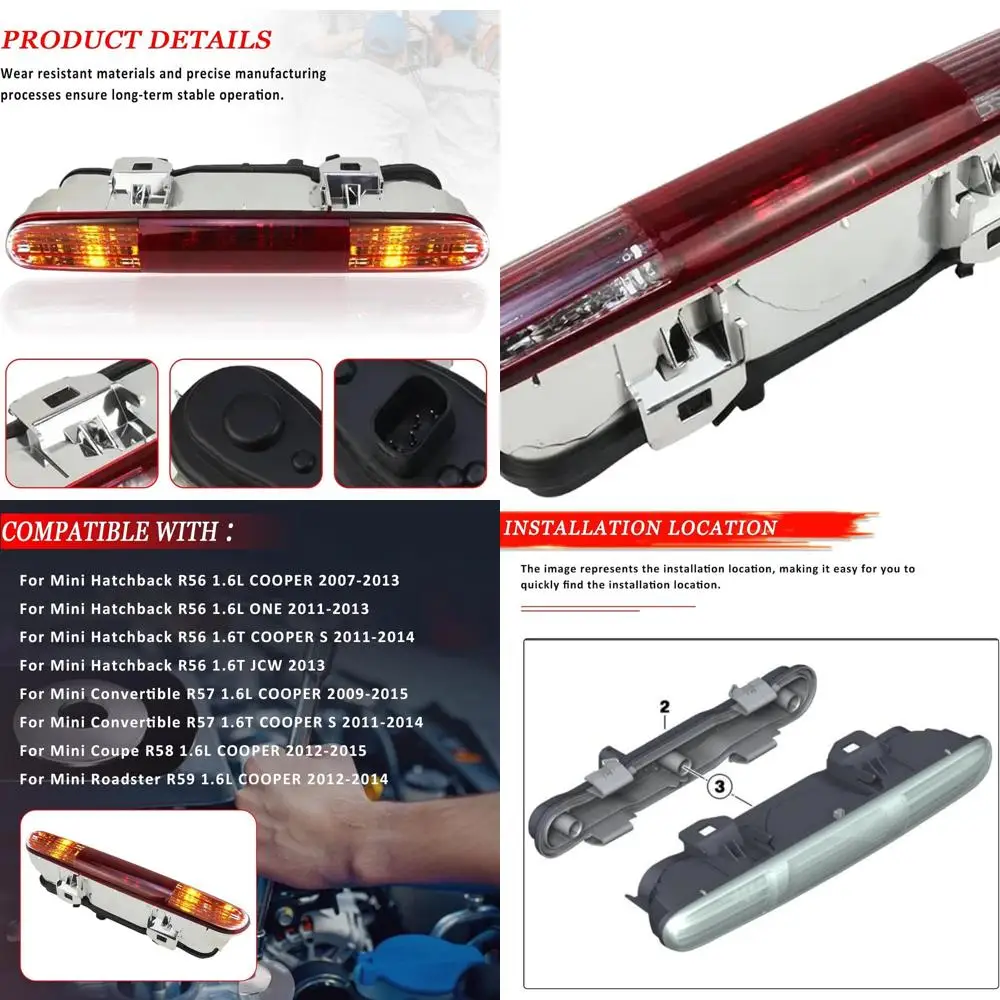 Светодиодные фонари заднего бампера для Mini Cooper: тормозные, противотуманные, задние и ходовые огни, модели 2007-2015 гг.
Светодиодные фонари заднего бампера для Mini Cooper: тормозные, противотуманные, задние и ходовые огни, модели 2007-2015 гг.