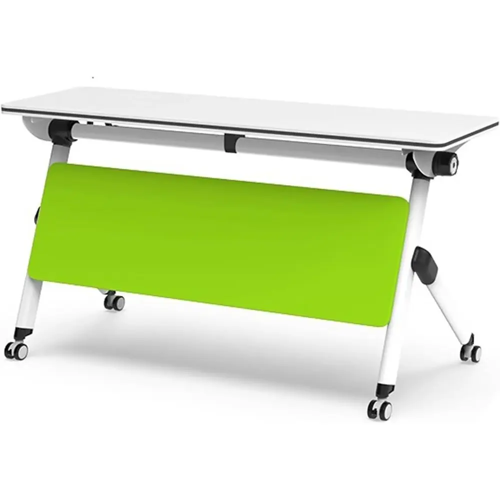 Adjustable Height Rolling Desk with Wheels, Compact Standing Workstation 160x60cm
Adjustable Height Rolling Desk with Wheels, Compact Standing Workstation 160x60cm