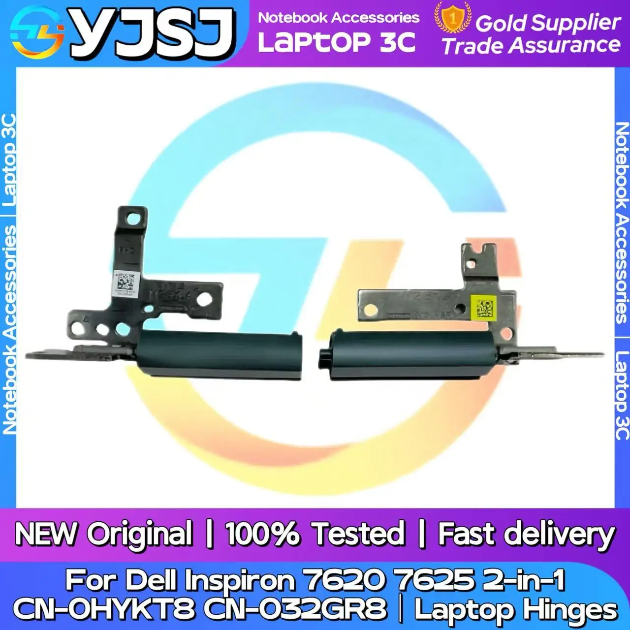 Новые оригинальные петли для ноутбука Dell Inspiron 7620 2в1 7625 2-в-1 встроенные левые и правые петли ЖК-экрана CN-0HYKT8 032GR8
Новые оригинальные петли для ноутбука Dell Inspiron 7620 2в1 7625 2-в-1 встроенные левые и правые петли ЖК-экрана CN-0HYKT8 032GR8