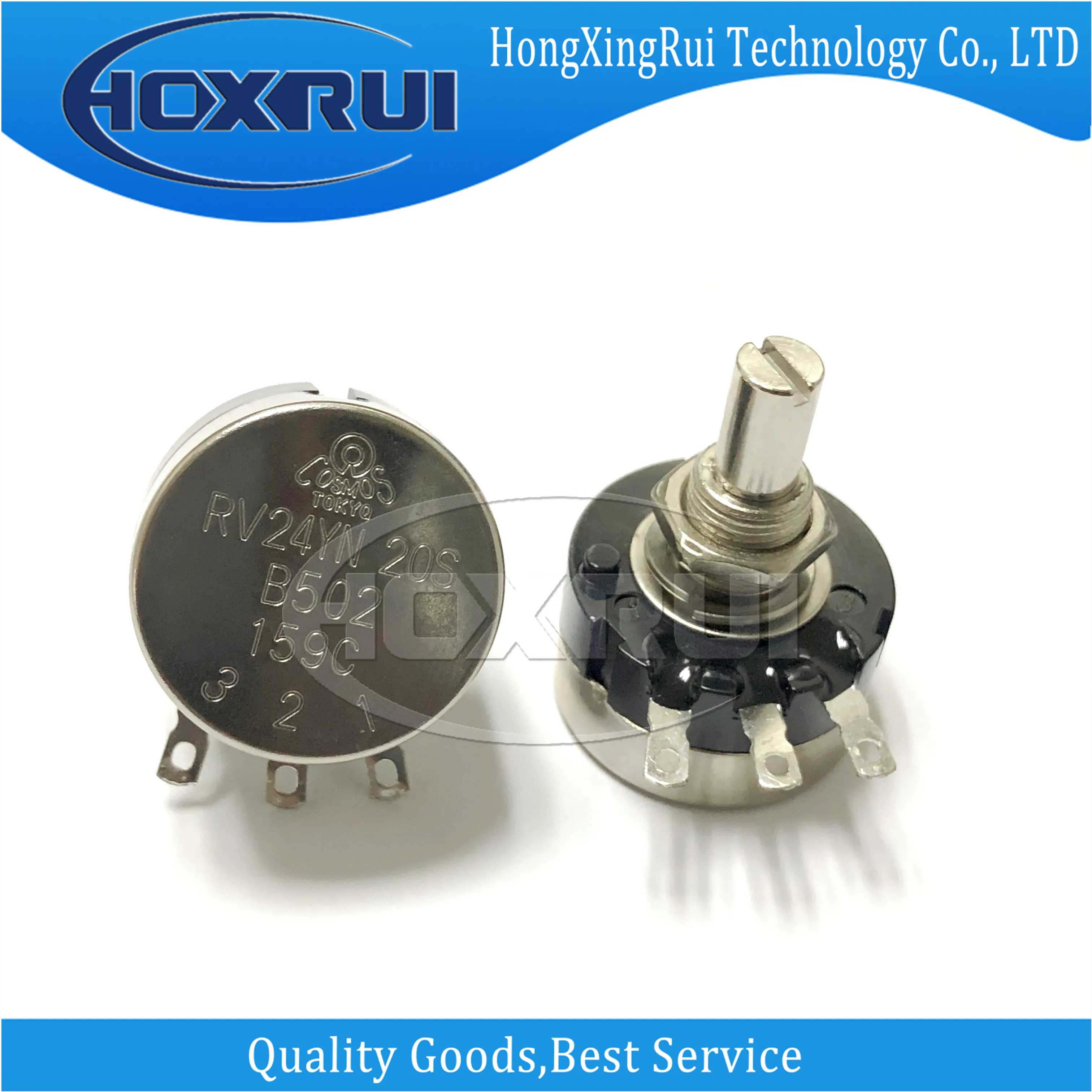 RV24YN20SB502 DIP RV24YN 20S B502 Adjustable single-turn carbon film potentiometer 5K resistance precision
RV24YN20SB502 DIP RV24YN 20S B502 Adjustable single-turn carbon film potentiometer 5K resistance precision