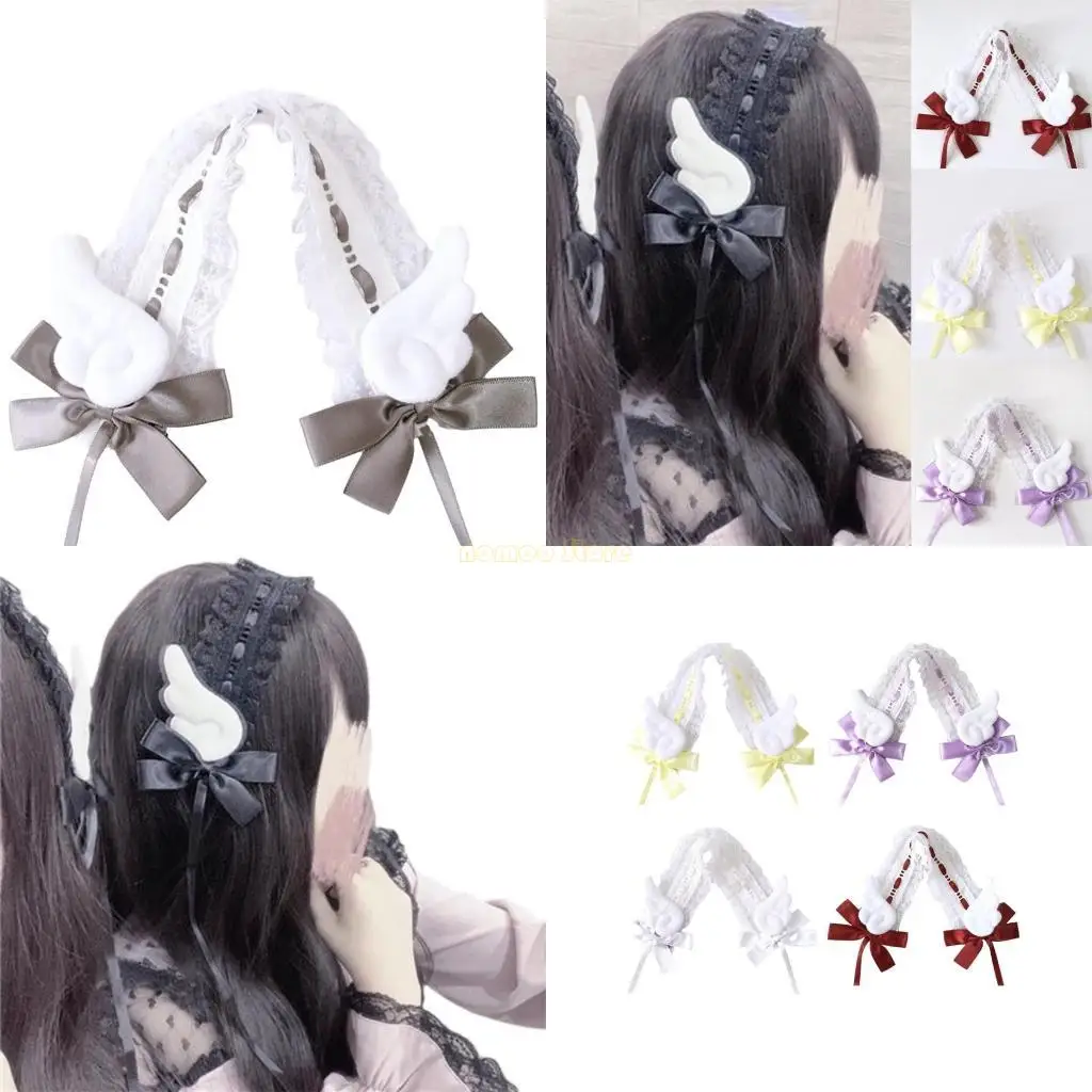 31BF Handmade Hair Accessory Headband Gothic Lolitas Cosplay Maid Lace Hair Bands
31BF Handmade Hair Accessory Headband Gothic Lolitas Cosplay Maid Lace Hair Bands