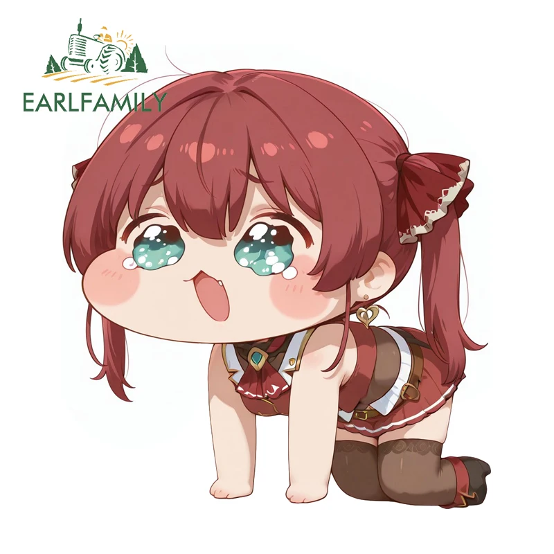EARLFAMILY Chib Hololive Girl Graffiti Sticker Funny Rearview Mirror Window Decals Sunscreen Waterproof Car Wiper Door Window
EARLFAMILY Chib Hololive Girl Graffiti Sticker Funny Rearview Mirror Window Decals Sunscreen Waterproof Car Wiper Door Window
