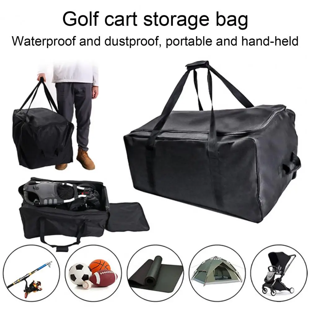 Easy Carry Golf Bag Heavy-duty Golf Push Cart Bag Organizer Capacity Folding Carts Cover Protector Versatile Nylon for Travel
Easy Carry Golf Bag Heavy-duty Golf Push Cart Bag Organizer Capacity Folding Carts Cover Protector Versatile Nylon for Travel