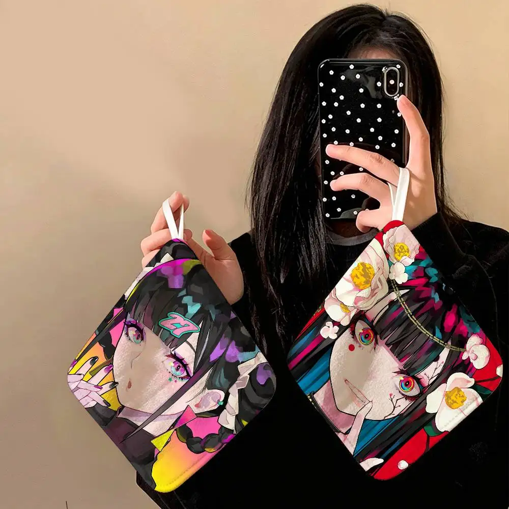 Popular Classic Anime Ins Girl Reusable Hanging Kitchen Towel, Polyester Cotton Soft Fabric For Office Home Daily Life
Popular Classic Anime Ins Girl Reusable Hanging Kitchen Towel, Polyester Cotton Soft Fabric For Office Home Daily Life