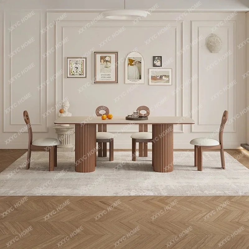 XX Antique Solid Wood Design Dining Table Small Apartment Oval Rock Slab Dining Table دميه للجماع
XX Antique Solid Wood Design Dining Table Small Apartment Oval Rock Slab Dining Table دميه للجماع