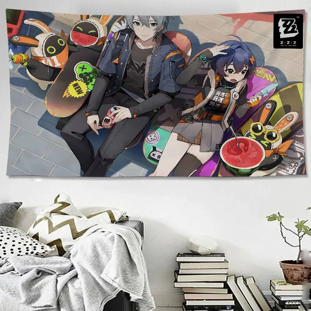 Zenless Zone Zero Game Cartoon Tapestry Art Science Fiction Room Home Decor Wall Hanging Home Decor
Zenless Zone Zero Game Cartoon Tapestry Art Science Fiction Room Home Decor Wall Hanging Home Decor