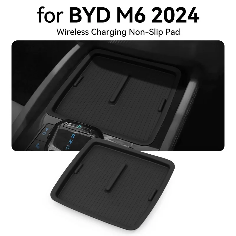 For 24 BYD M6 Central Control Wireless Charging Silicone Anti Slip Pad Car Protection Car Accessories Modification Parts
For 24 BYD M6 Central Control Wireless Charging Silicone Anti Slip Pad Car Protection Car Accessories Modification Parts