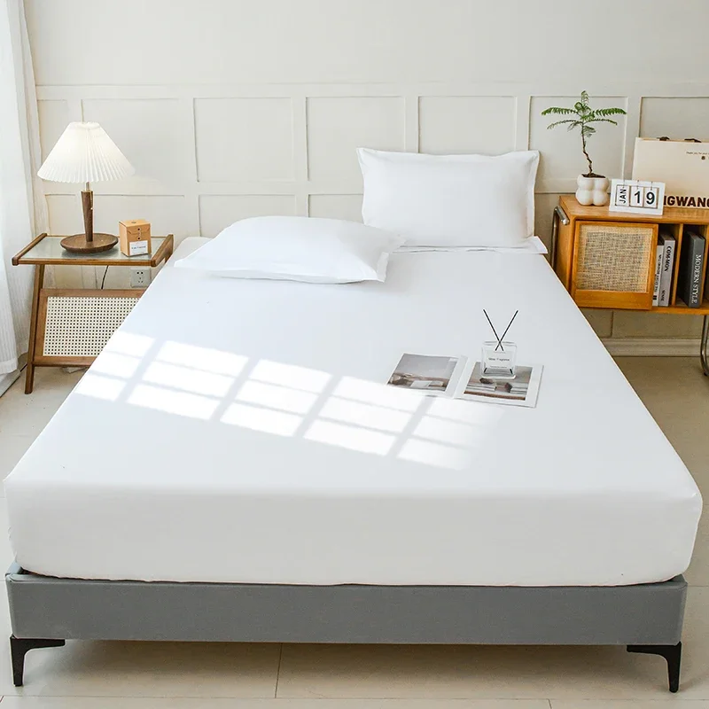 Waterproof Fitted Bed Sheet With 360 Elastic Band Mattress protector Cover Bedspreads for Single Double King Queen Size Bedsheet
Waterproof Fitted Bed Sheet With 360 Elastic Band Mattress protector Cover Bedspreads for Single Double King Queen Size Bedsheet