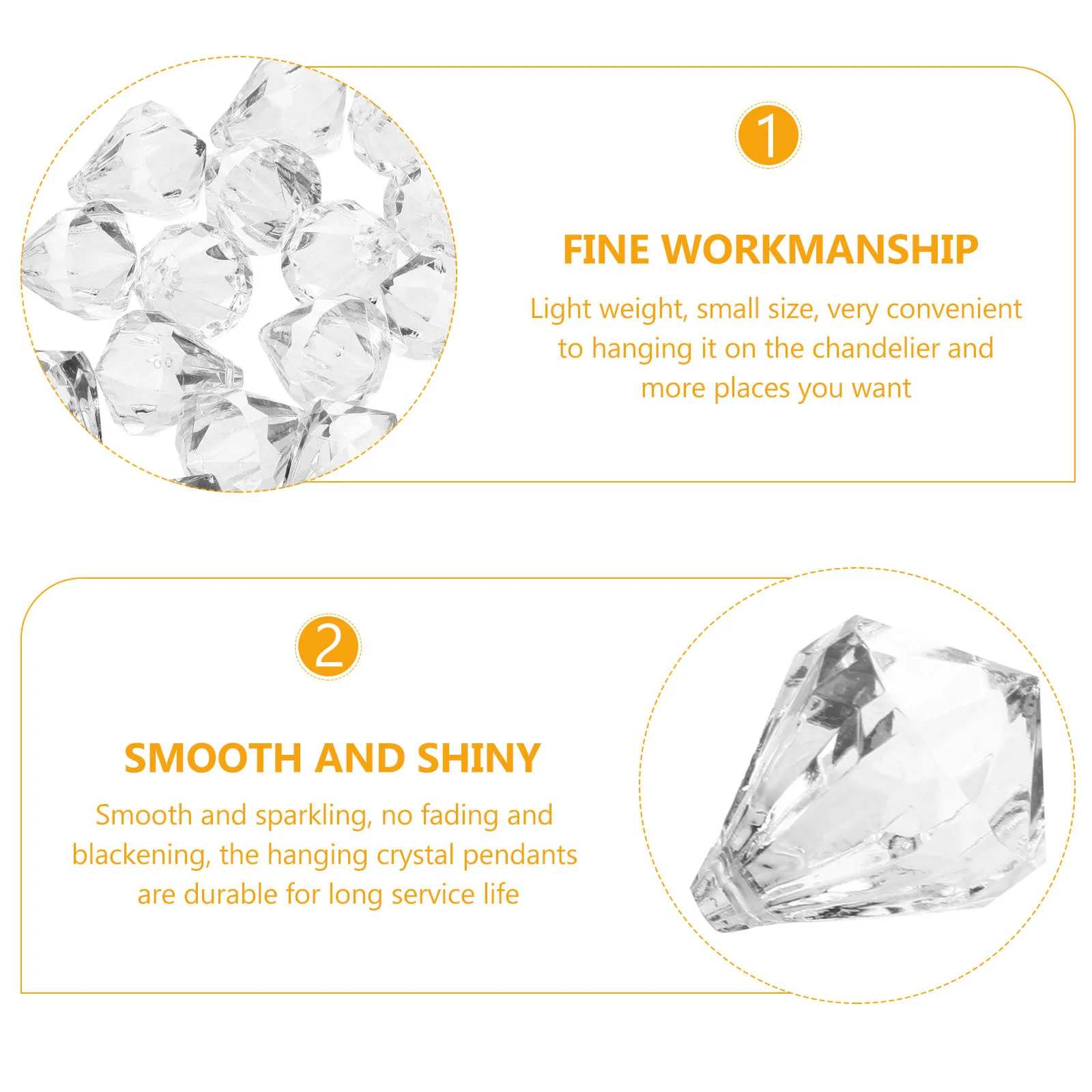 1Pack Crystal Chandelier Crystals Pendants Lightweight Small Size Hanging Decoration for Chandeliers Wedding Birthday New Year
1Pack Crystal Chandelier Crystals Pendants Lightweight Small Size Hanging Decoration for Chandeliers Wedding Birthday New Year
