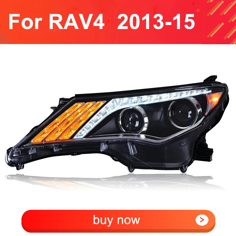 1 Pair Car LED Headlight for Toyota RAV4 2013 2014 2015 Headlights Plug and Play with DRL Turning Projector Lens LED Head Lights
1 Pair Car LED Headlight for Toyota RAV4 2013 2014 2015 Headlights Plug and Play with DRL Turning Projector Lens LED Head Lights