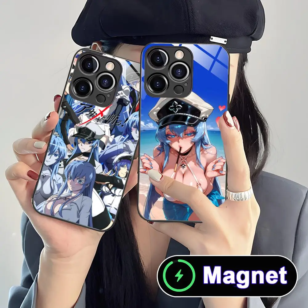 Akame Ga Kill Esdeath Phone Case for iPhone 17 16 15 14 13 12 11 Air Pro Max Plus Mini Glass MagSafe Cover
Akame Ga Kill Esdeath Phone Case for iPhone 17 16 15 14 13 12 11 Air Pro Max Plus Mini Glass MagSafe Cover