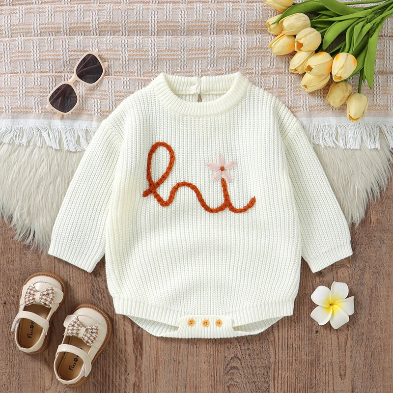 Baby Girl Bodysuits Clothes Casual Long Sleeves Knit Newborn Infant Onesie Coverall 0-18m One Piece Toddler Children's Jumpsuits
Baby Girl Bodysuits Clothes Casual Long Sleeves Knit Newborn Infant Onesie Coverall 0-18m One Piece Toddler Children's Jumpsuits