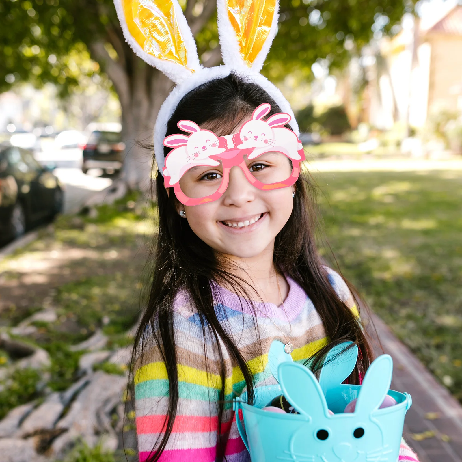 12pcs Paper Glasses Bunny Kids Party Favors Eyewear Novelty Holiday Costume Eyeglasses Easter Theme Photo Prop Supplies
12pcs Paper Glasses Bunny Kids Party Favors Eyewear Novelty Holiday Costume Eyeglasses Easter Theme Photo Prop Supplies