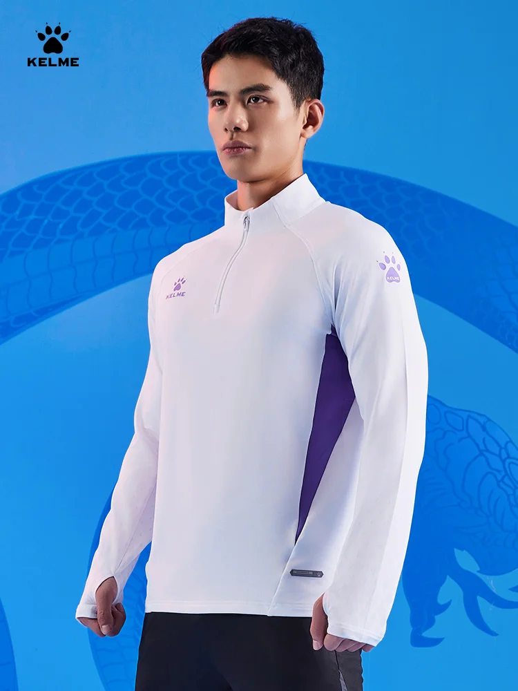 Kelme Sports Hoodie Half Zip Running Long Sleeved Men's Autumn And Winter Fitness Jacket Football Training Suit Running
Kelme Sports Hoodie Half Zip Running Long Sleeved Men's Autumn And Winter Fitness Jacket Football Training Suit Running