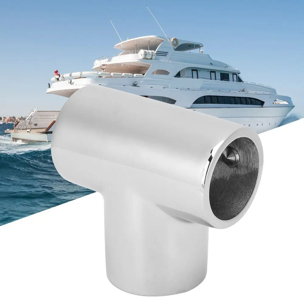 316 Stainless Steel Boat Handrail Tee Polished 90 Degree Marine Pipe Connectors Marine Grade Deck Hand Tee
316 Stainless Steel Boat Handrail Tee Polished 90 Degree Marine Pipe Connectors Marine Grade Deck Hand Tee