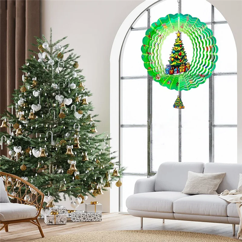 Best-Wind Spinners 3D,Christmas Hanging Wind Spinner For Christmas Decor, 12 Inch Yard Art Decorations Tree For Christmas
Best-Wind Spinners 3D,Christmas Hanging Wind Spinner For Christmas Decor, 12 Inch Yard Art Decorations Tree For Christmas