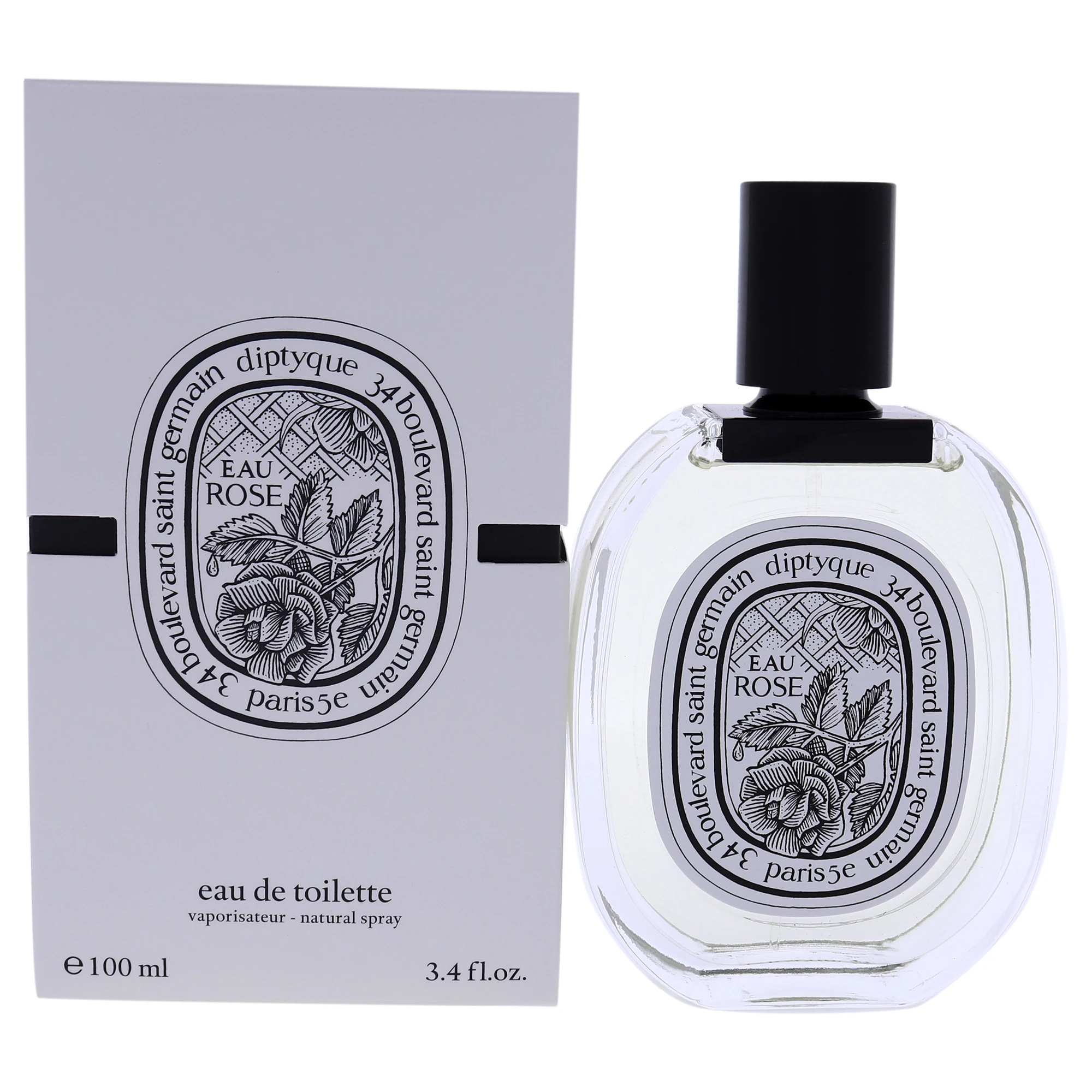 Diptyque Eau Rose by Diptyque for Women - 3.4 oz EDT Spray
Diptyque Eau Rose by Diptyque for Women - 3.4 oz EDT Spray