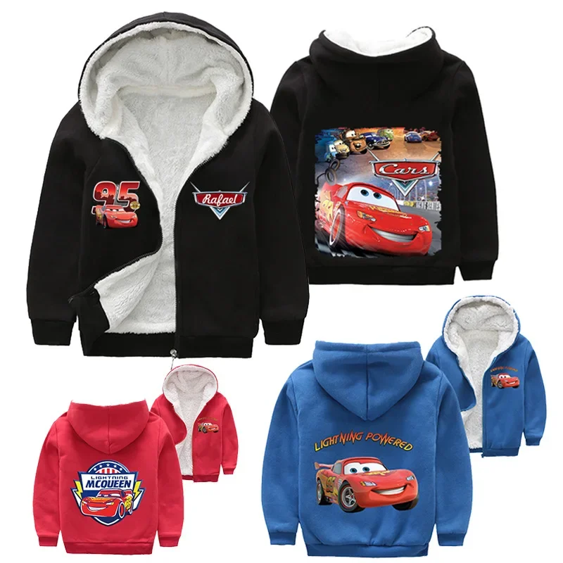 Children Winter Thick Coat Cartoon Pixar Cars Lightning McQueen Baby Boy Outerwear Kid Girl Zipper Jacket Pullover Overcoat 2-16
Children Winter Thick Coat Cartoon Pixar Cars Lightning McQueen Baby Boy Outerwear Kid Girl Zipper Jacket Pullover Overcoat 2-16
