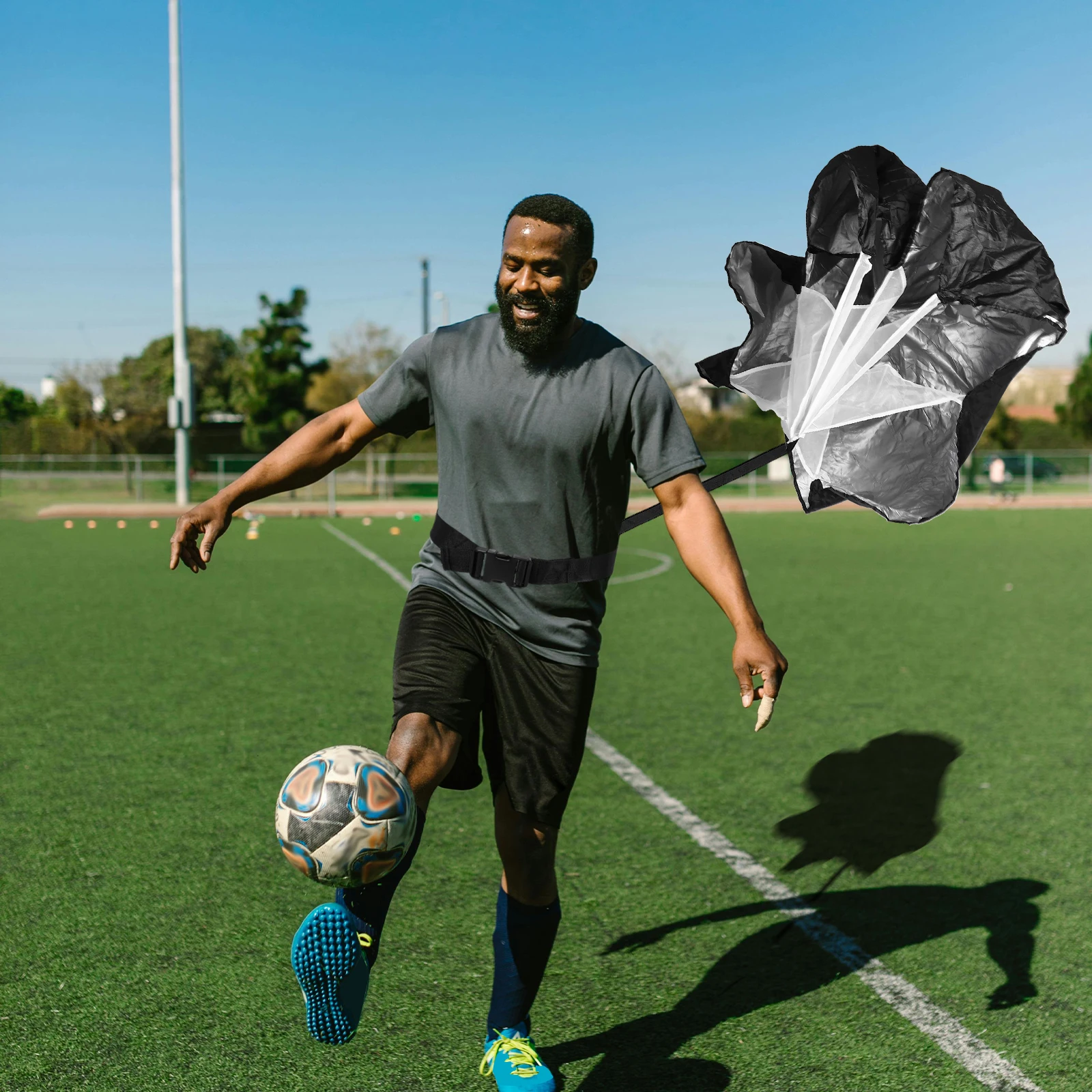 Resistance Training Parachute Independent Waist Belt Sprinting Running Football Speed Power Outdoor Workouts Lightweight Durable
Resistance Training Parachute Independent Waist Belt Sprinting Running Football Speed Power Outdoor Workouts Lightweight Durable