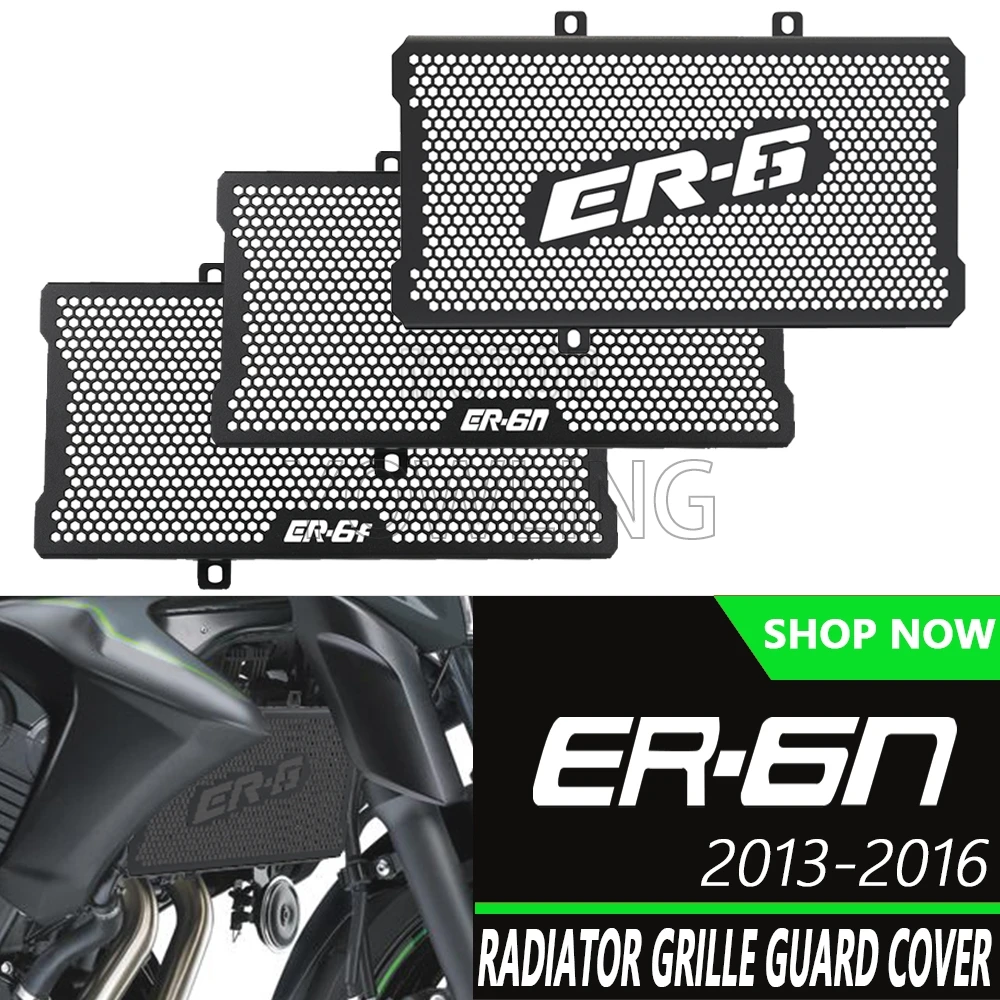For Kawasaki ER-6N ER6N 2006-2013 2014 2015 2016 Motorcycle Accessories ER-6F ER6F Radiator Guard Protector Grille Grill Cover
For Kawasaki ER-6N ER6N 2006-2013 2014 2015 2016 Motorcycle Accessories ER-6F ER6F Radiator Guard Protector Grille Grill Cover