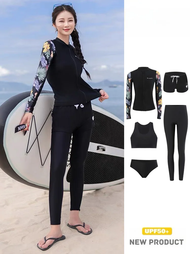 Женский гидрокостюм Slim Fit с длинными рукавами для серфинга, быстросохнущий, для защиты от медуз, для снорклинга, консервативный, солнцезащитный, для плавания
Женский гидрокостюм Slim Fit с длинными рукавами для серфинга, быстросохнущий, для защиты от медуз, для снорклинга, консервативный, солнцезащитный, для плавания