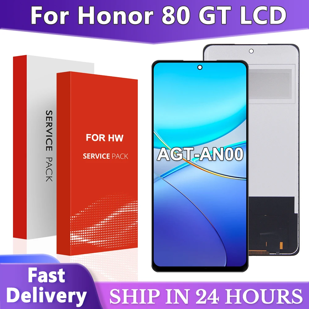 TFT For Honor 80 GT AGT-AN00 LCD Display Touch Screen With Frame Digitizer Assembly Replacement For Honor 80GT Display Screen
TFT For Honor 80 GT AGT-AN00 LCD Display Touch Screen With Frame Digitizer Assembly Replacement For Honor 80GT Display Screen