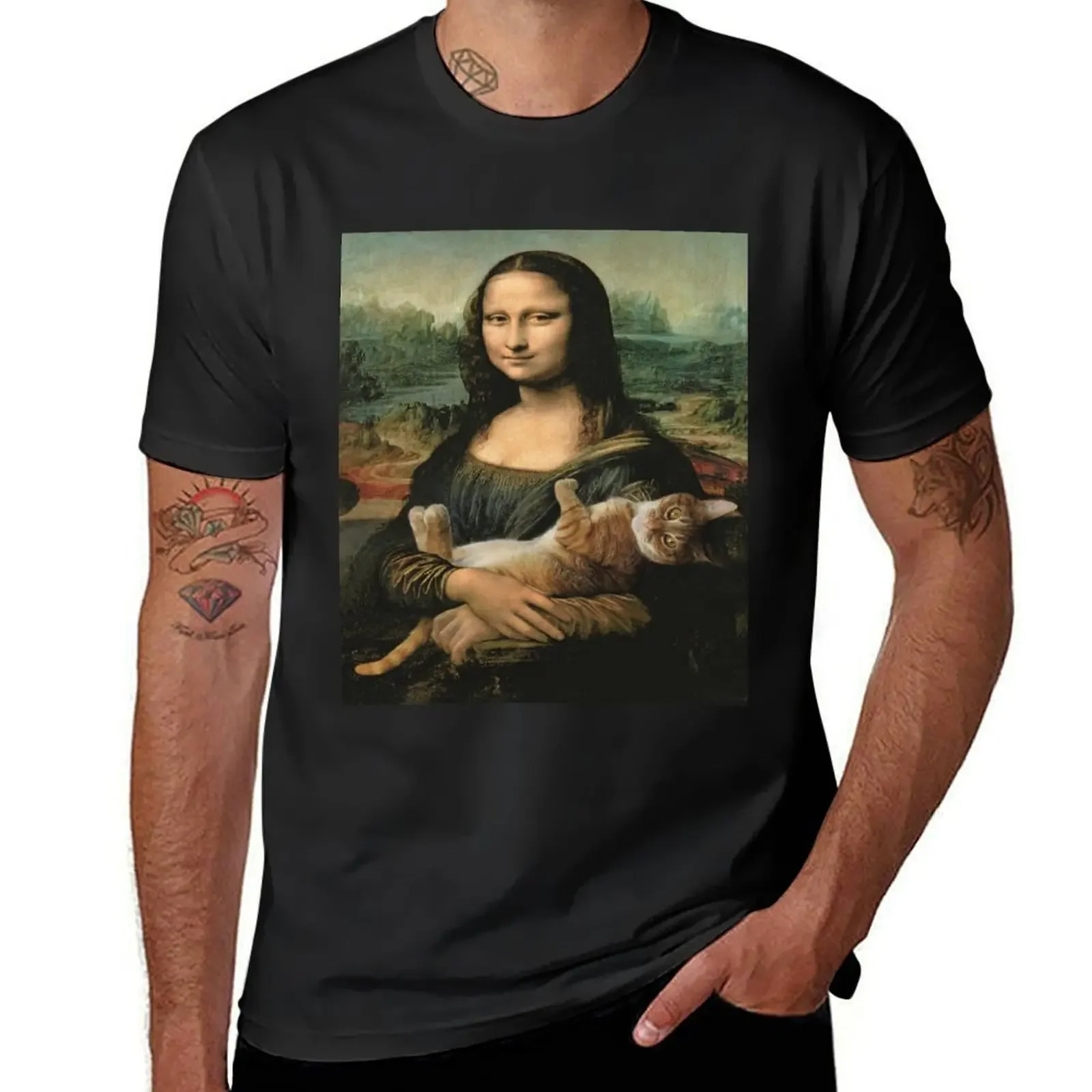 Mona Lisa by Leonardo Da Vinci feat. cat T-Shirt anime stuff oversized customs design your own t shirt men 100℅ cotton
Mona Lisa by Leonardo Da Vinci feat. cat T-Shirt anime stuff oversized customs design your own t shirt men 100℅ cotton